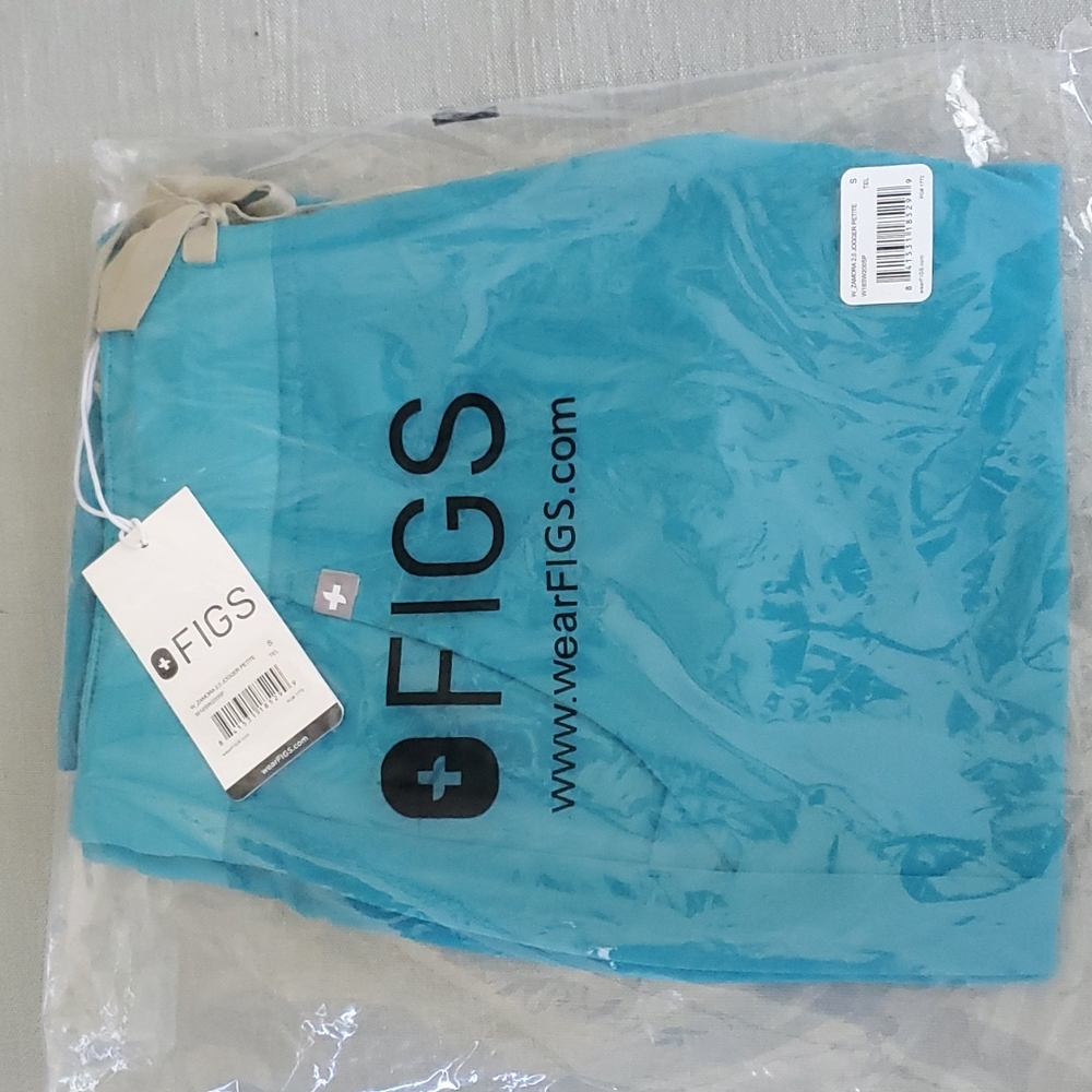 Figs limited color- TEAL zamora 2.0 jogger scrub pants